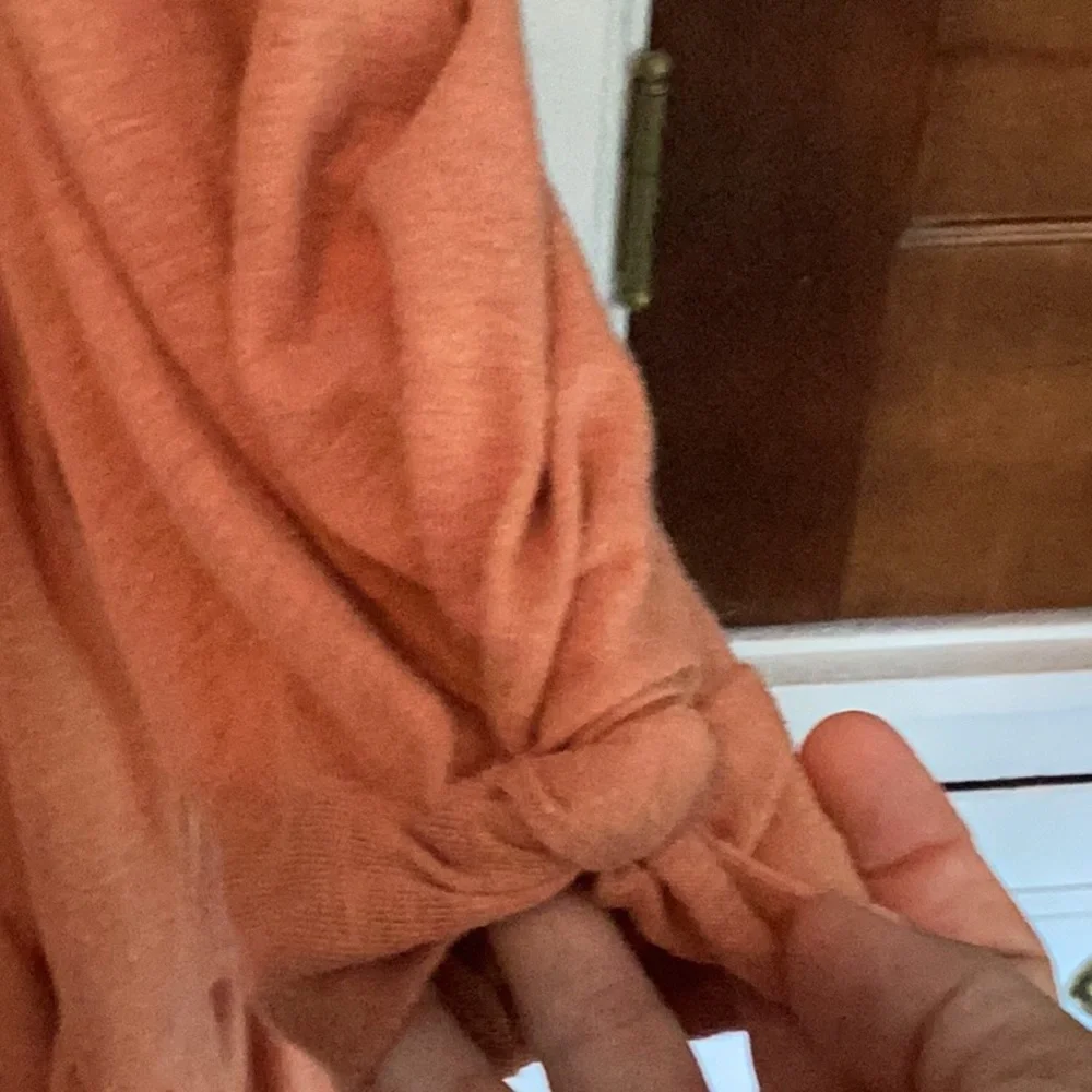 Free People Beach terra cotta puff sleeve dress. Worn a‎ few times